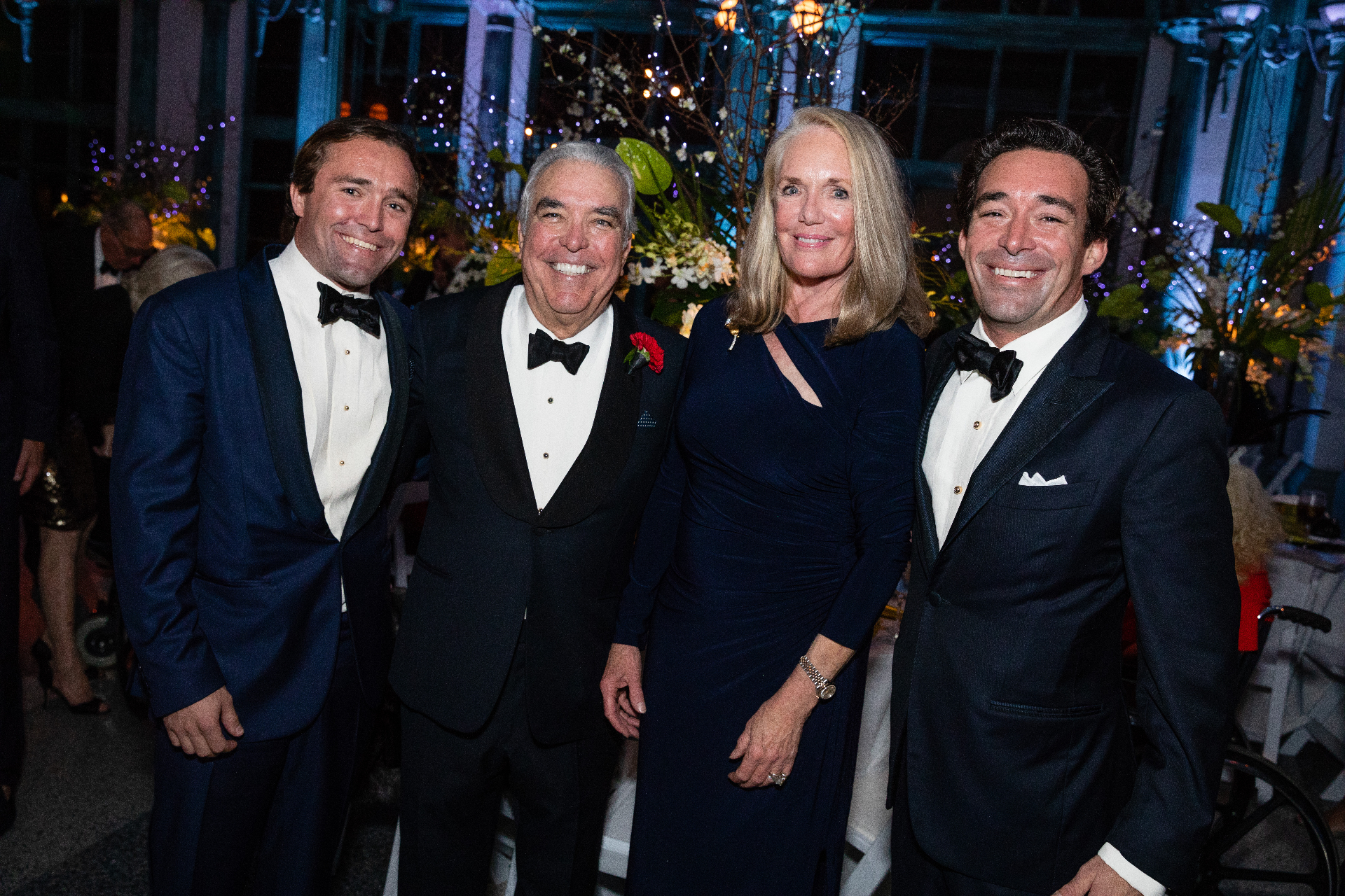 Alexander Nico Fanjul with family at a formal event